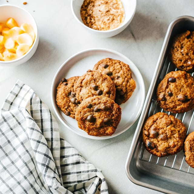 Butterscotch and Chocolate Chip Molasses Cookies