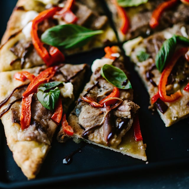 Calabrian Chili Steak Pizza