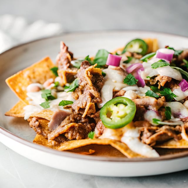 Carnitas Skillet Nachos
