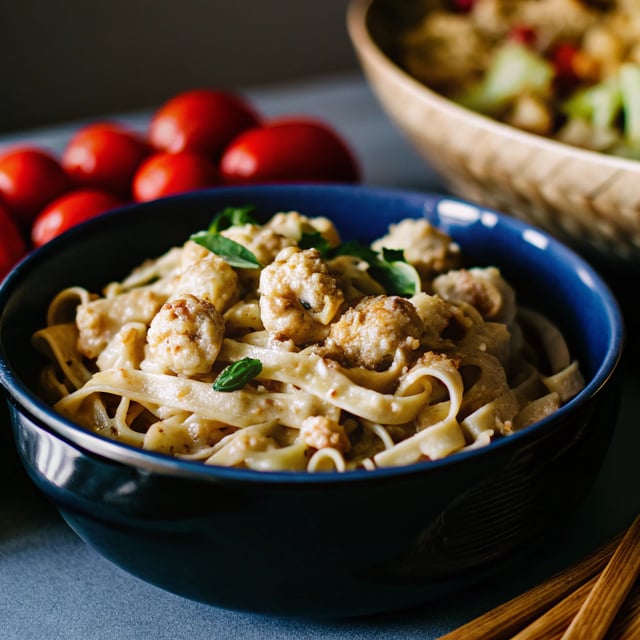 Cauliflower Alfredo Pasta