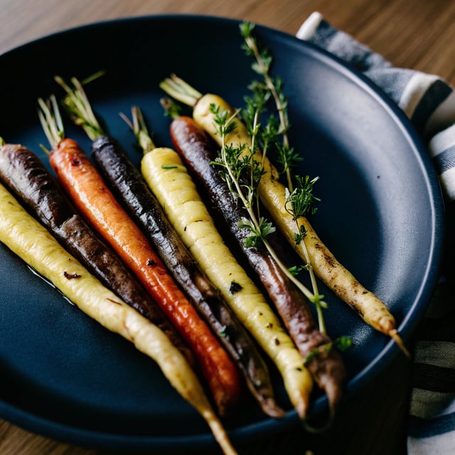Charred Carrots with Herbs
