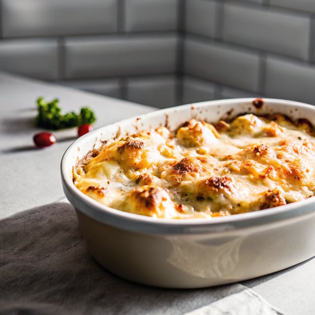 Cheesy Cauliflower Gratin