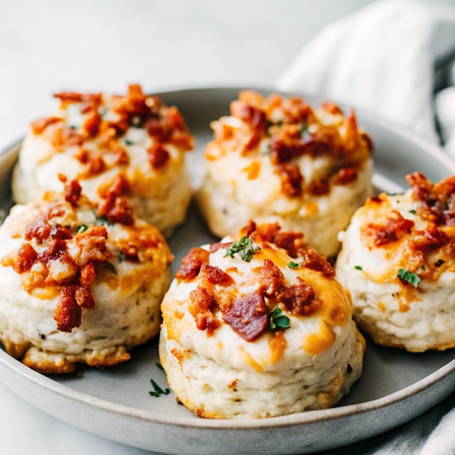 Cheesy Pancetta Biscuits