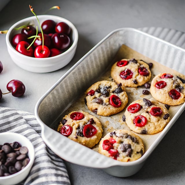 Cherry Chocolate Chip Cookies