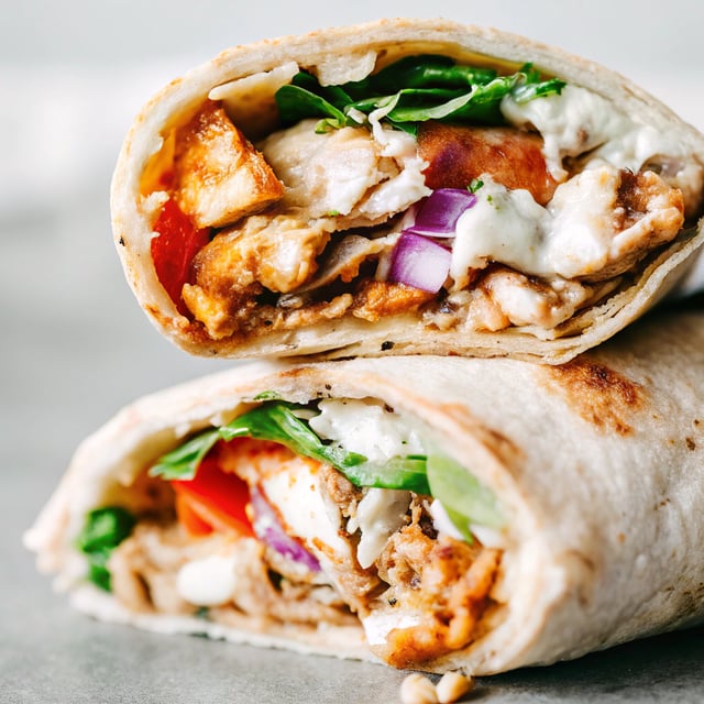 Chicken Shawarma Stuffed Pita