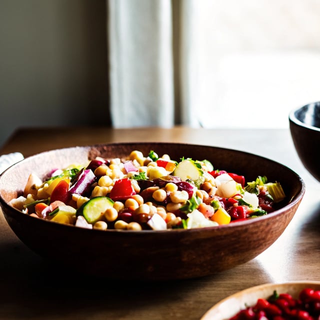 Chickpea Chopped Salad