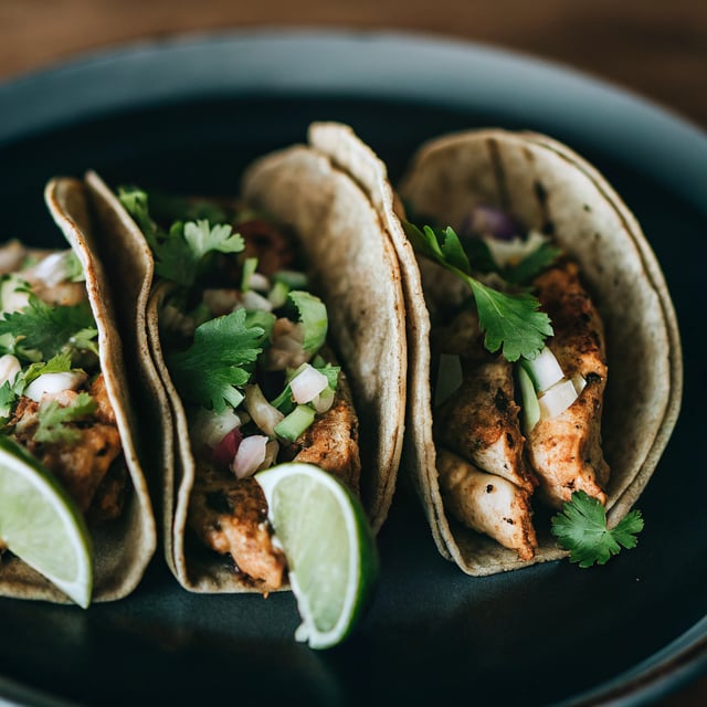 Chipotle Salmon Tacos