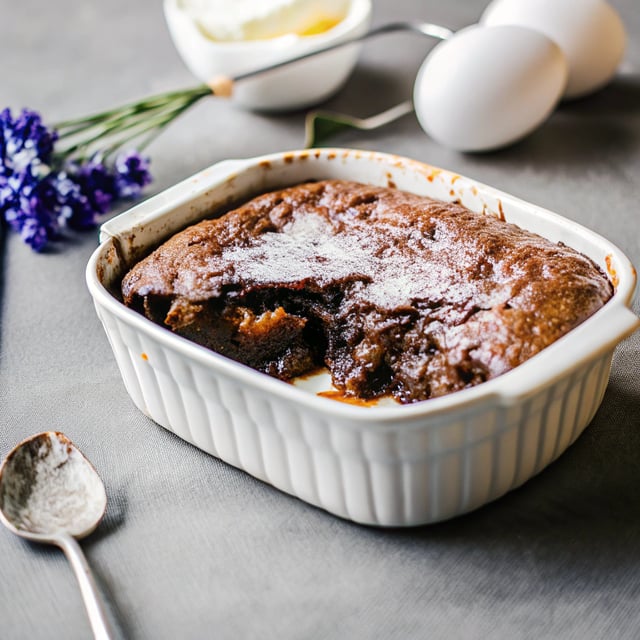 Chocolate Brownie Pudding