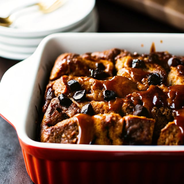 Chocolate Chip Bread Pudding