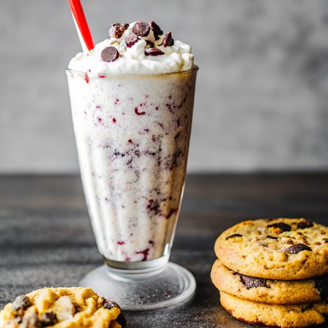 Chocolate Chip Cookie Milkshake
