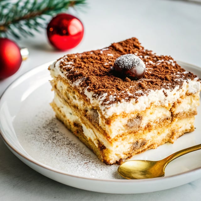 Christmas Desserts: Classic Italian Tiramisu