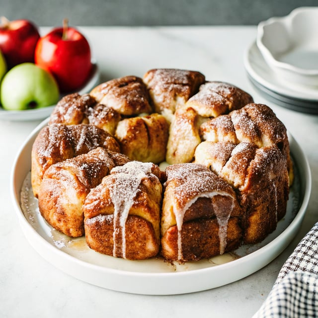 Cinnamon Apple Monkey Bread