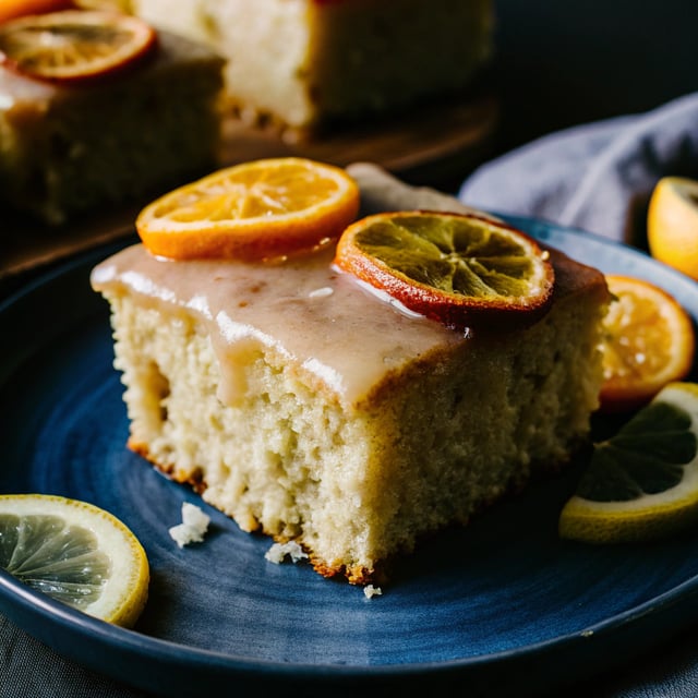 Citrus Sheet Cake