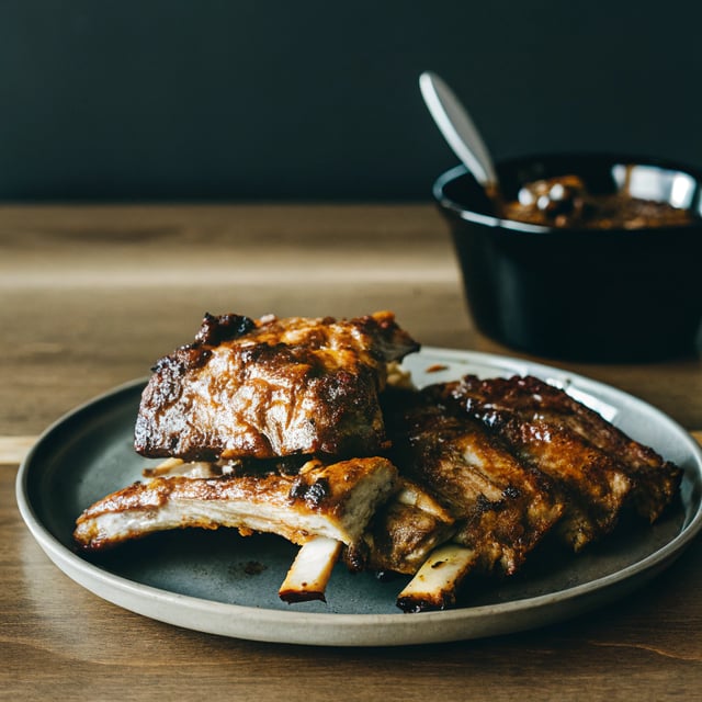 Coca-Cola Marinated Ribs with Homemade BBQ Sauce