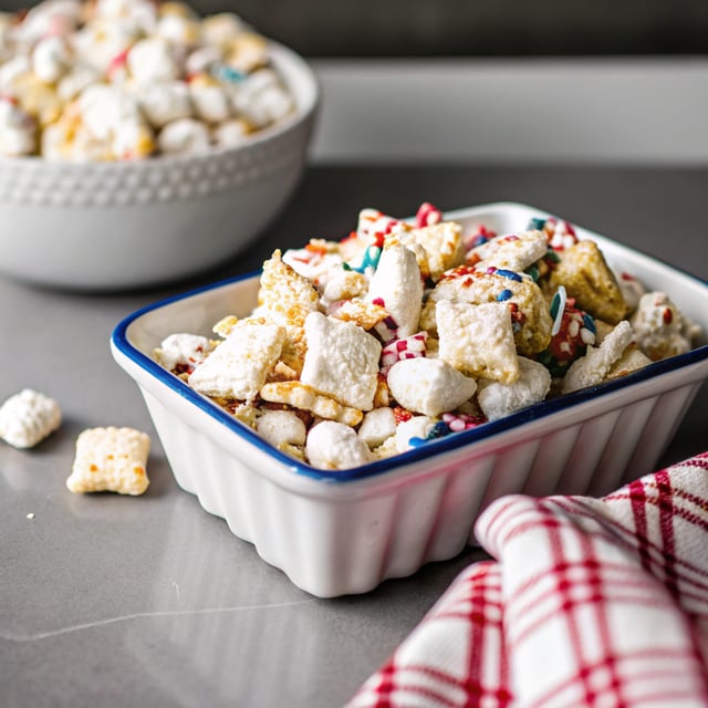 Coconut White Chocolate Muddy Buddies