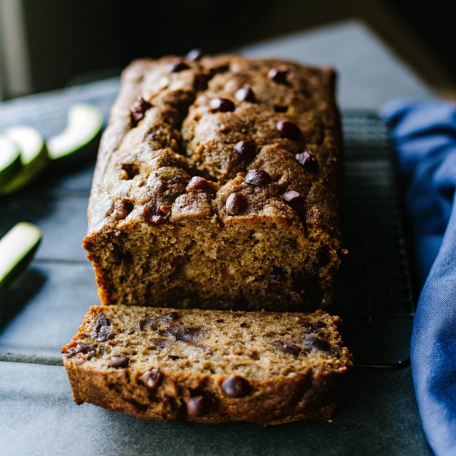 Double Chocolate Chip Zucchini Bread