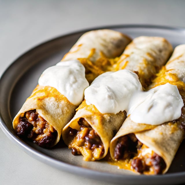 Easy Freezer Meals: Bean and Cheese Enchiladas