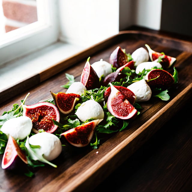 Fig Salad with Fresh Mozzarella