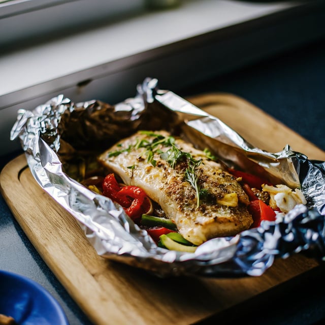 Fish en Papillote