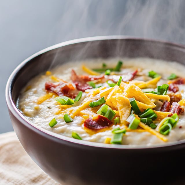 Fully Loaded Baked Potato Soup