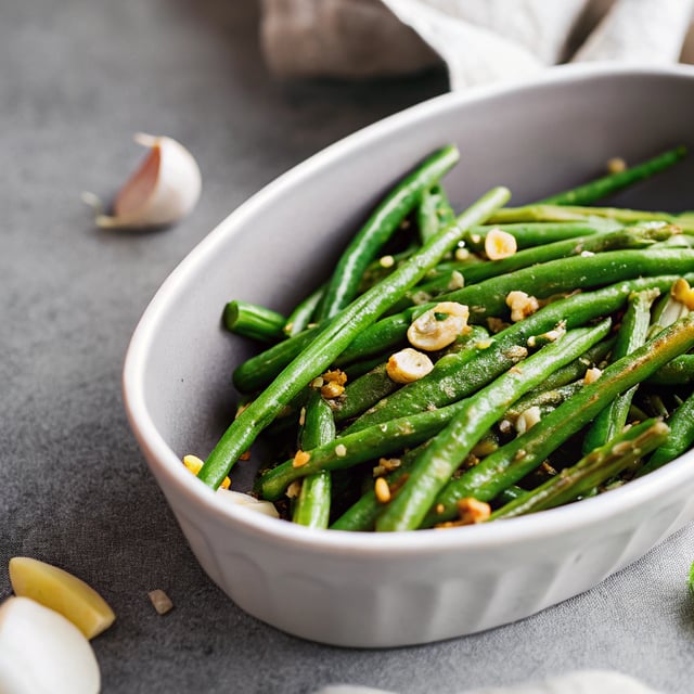 Garlic Green Beans Recipe