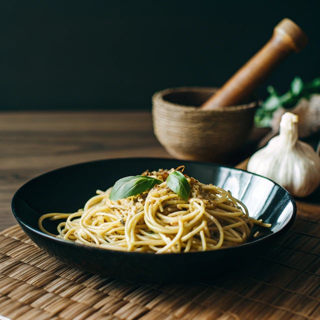 Garlic Sauce Pasta