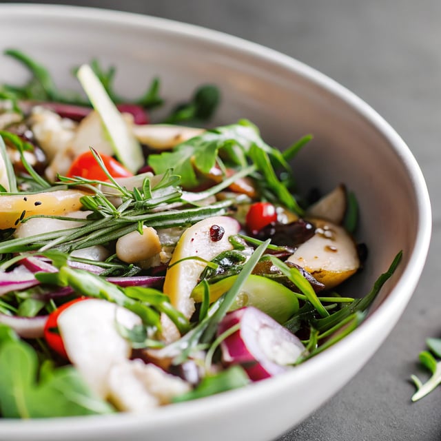 Ginger Soy Herb Salad