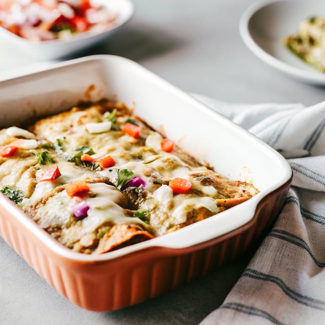 Green Chicken Enchiladas