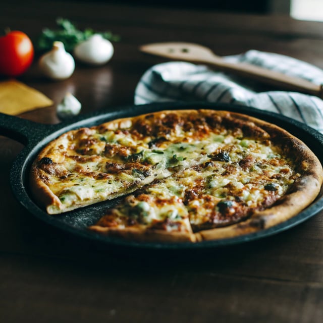 Grilled White Pizza