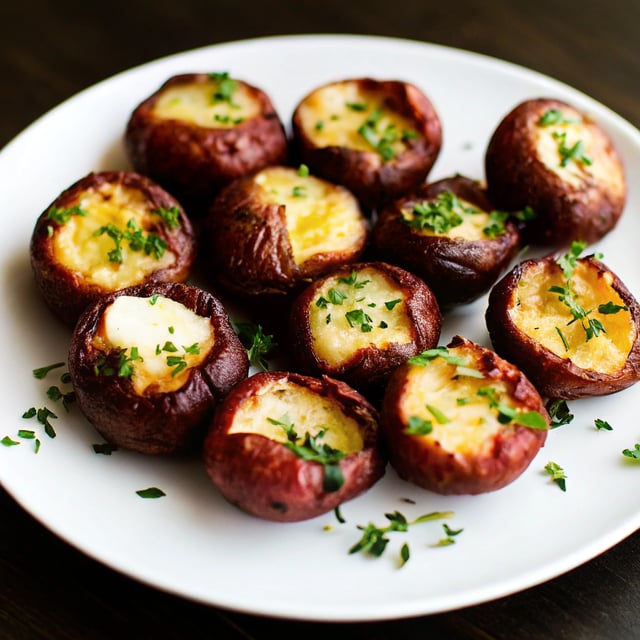 Herb Smashed Potatoes