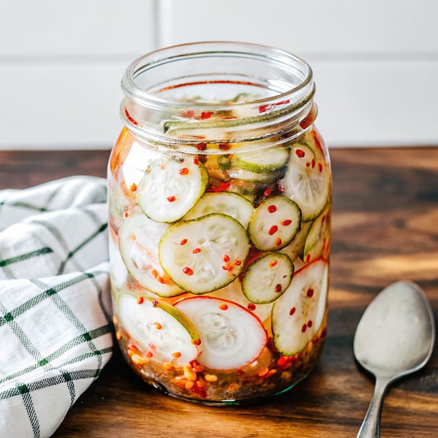 Homemade Spicy Pickles