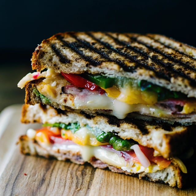 Leftover Turkey Panini