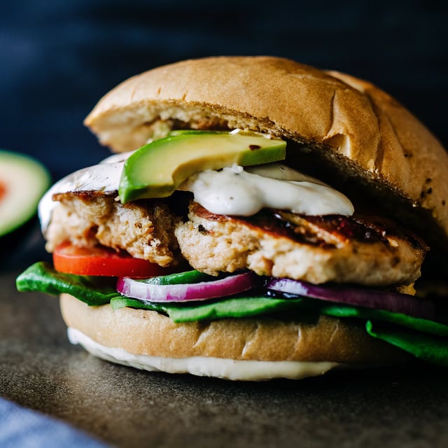 Loaded Chicken Torta