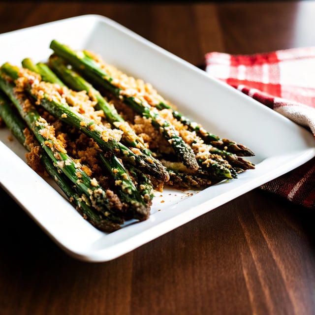Panko Parmesan Asparagus