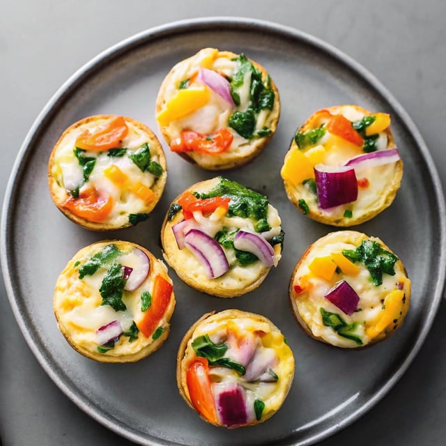 Petite Vegetable Frittatas