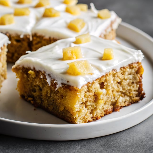 Pineapple Sheet Cake with Cream Cheese Frosting