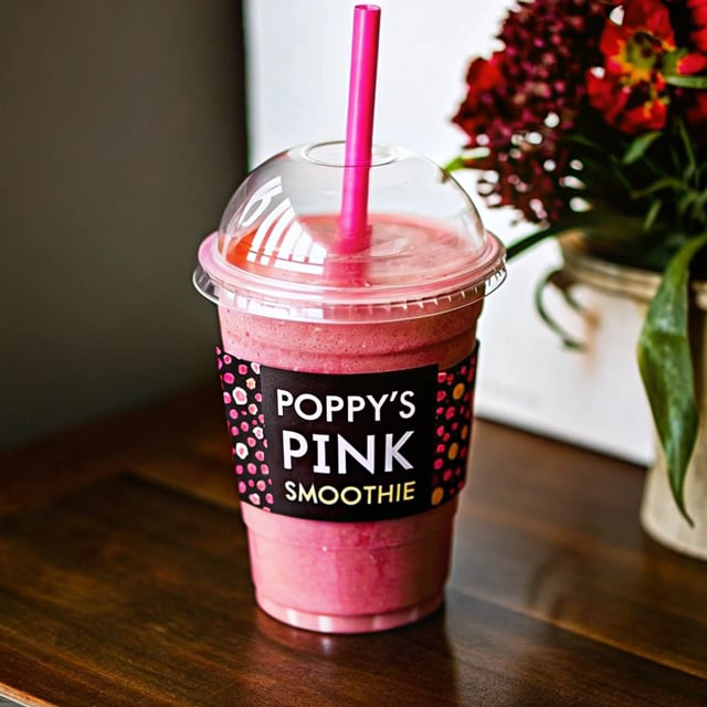 Poppy's Pink Smoothie