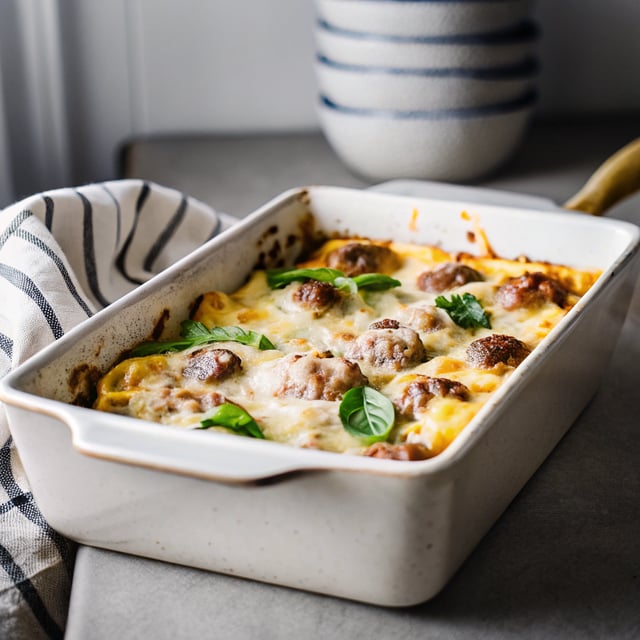 Ricotta and Sausage Pasta