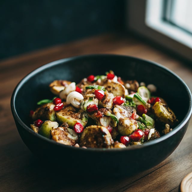Roasted Brussels Sprouts Salad