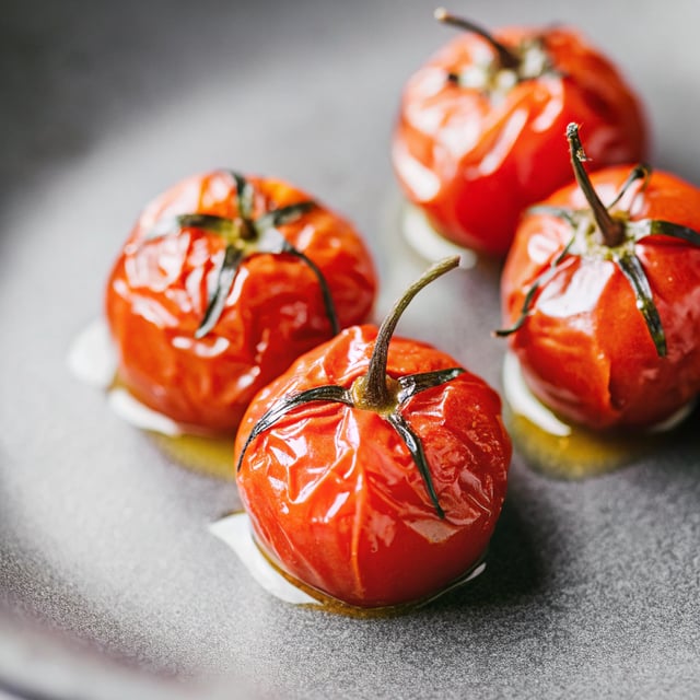 Saffron Tomato Confit