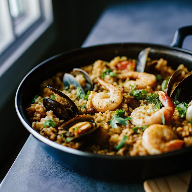 Seafood Paella