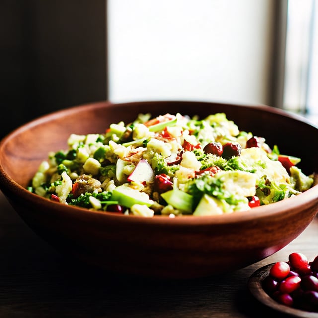 Shredded Brussels Sprouts Salad
