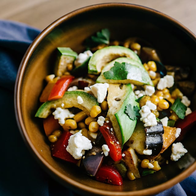 Southwestern Roasted Vegetable Salad