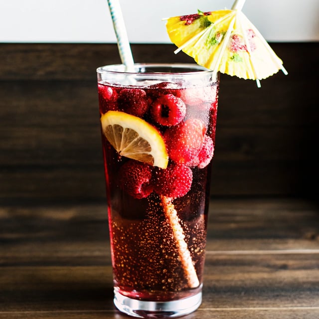 Sparkling Raspberry Lemonade