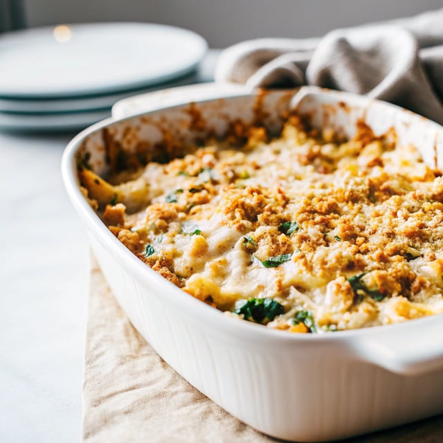 Spinach Artichoke Mac and Cheese