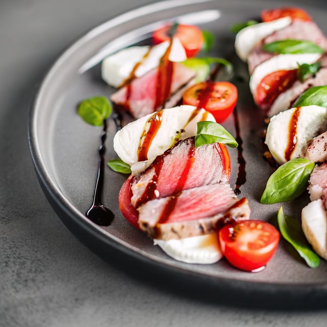 Steak Caprese Salad