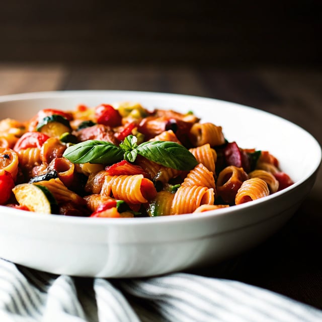 Summer Ratatouille Pasta