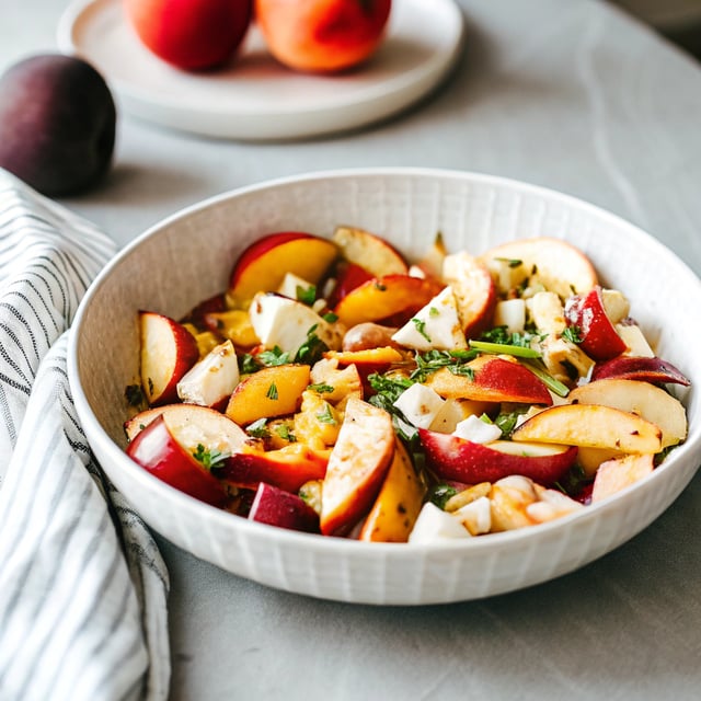 Summer Stone Fruit Salad