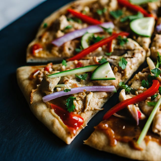 Thai Chicken Pizza