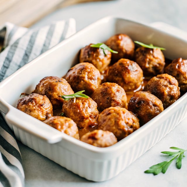 Thanksgiving Turkey Meatballs